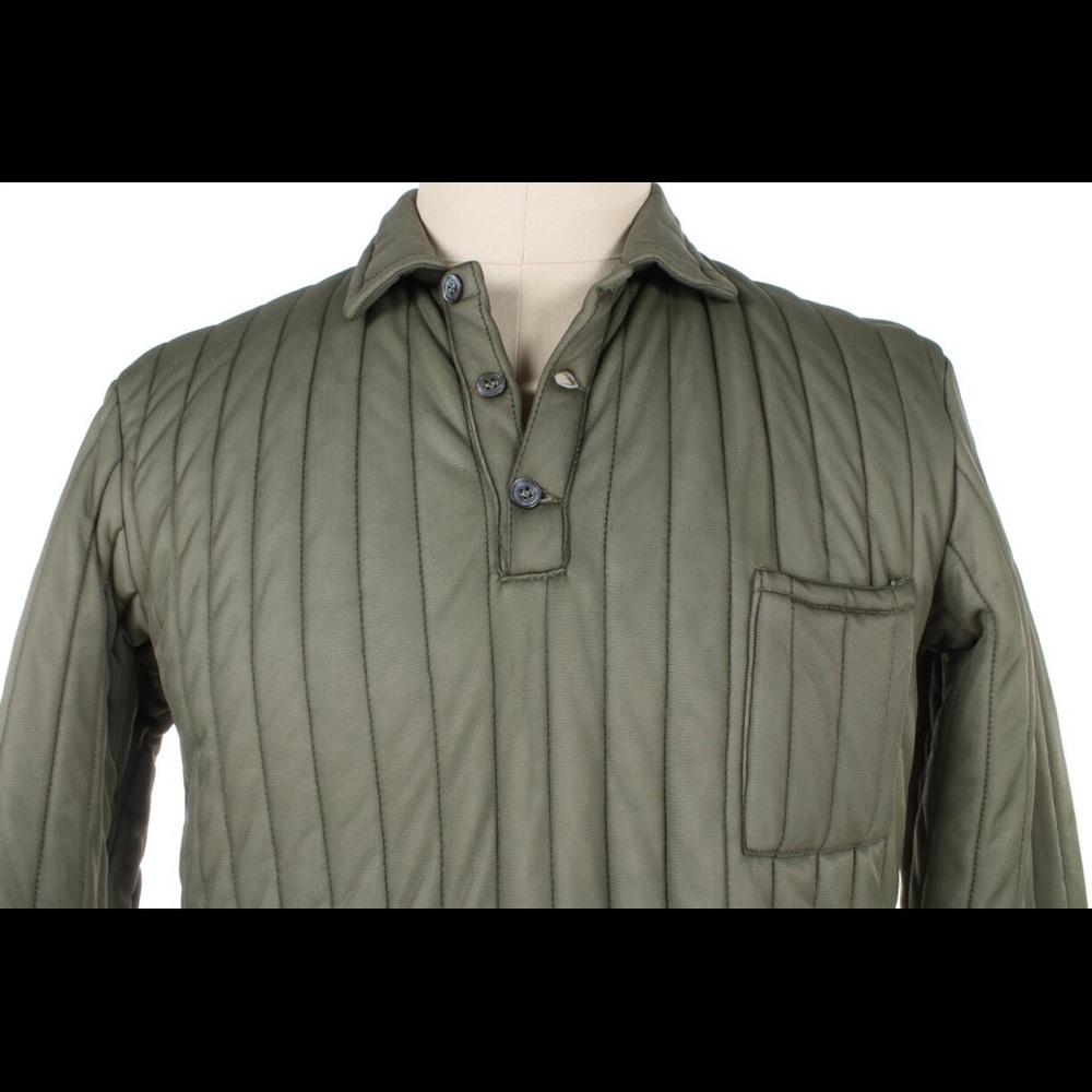 Helmut Lang 1997 Quilted Polo